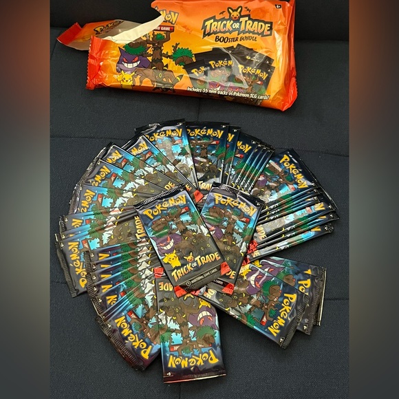 pokemon trading card games trick or trade booster bundle Pokemon: Pack 3.8 x 1 x 6.8 IN Share Pokmon fun and excitement on the spookiest night of the year with a bundle of BOOster packs Pokmon - 2023 Trick or